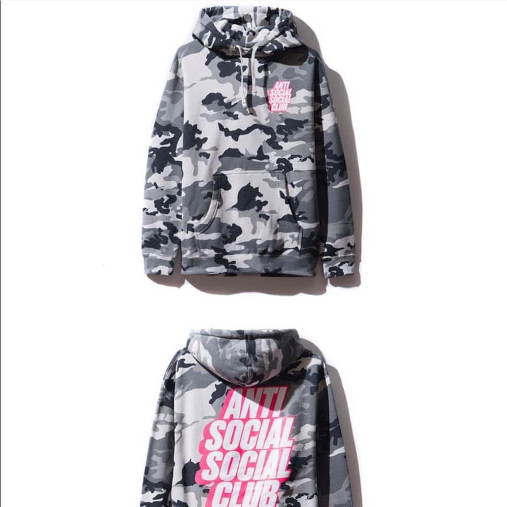Blocked Siberia Camo Hoodie